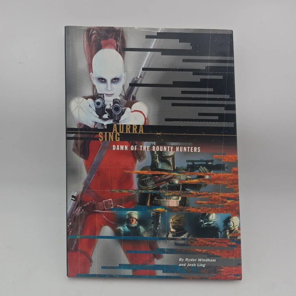 Star Wars Aurra Sing Dawn of the Bounty Hunters Hardcover 2000 Chronicle Book